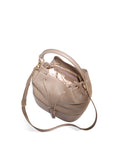 Tumbled Leather Bucket Bag