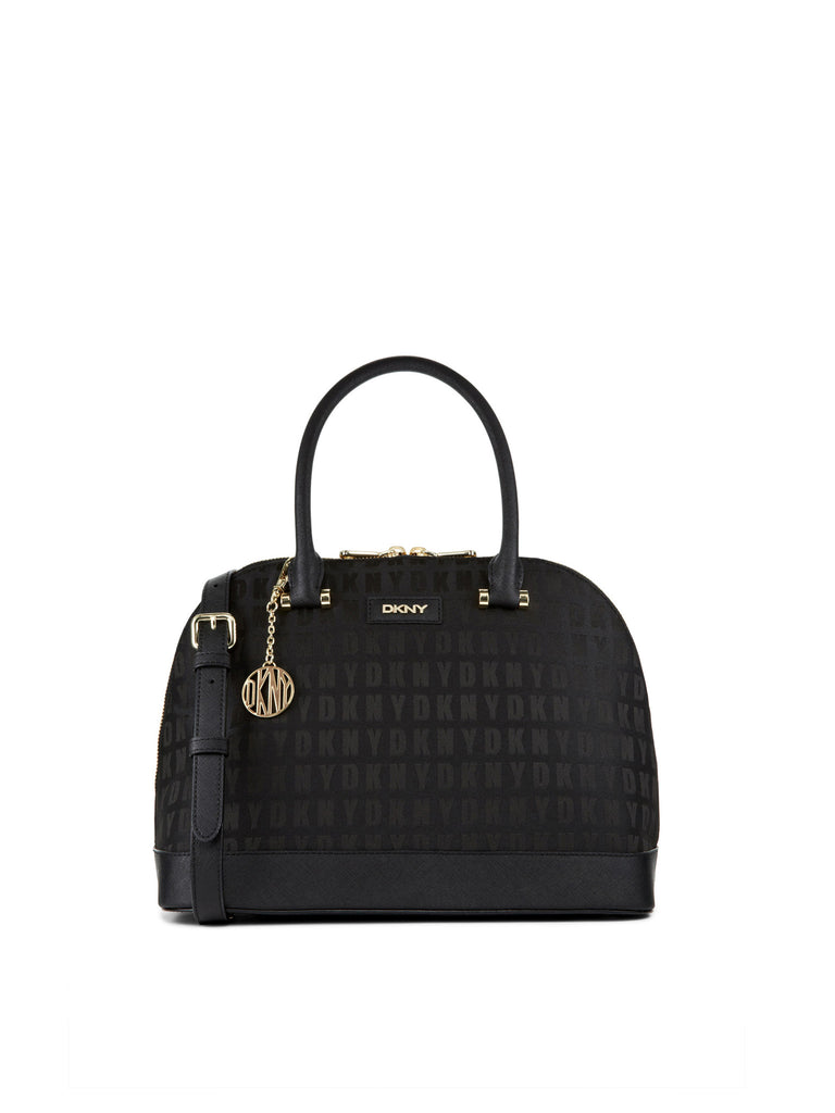 HQ Saffiano Round Satchel