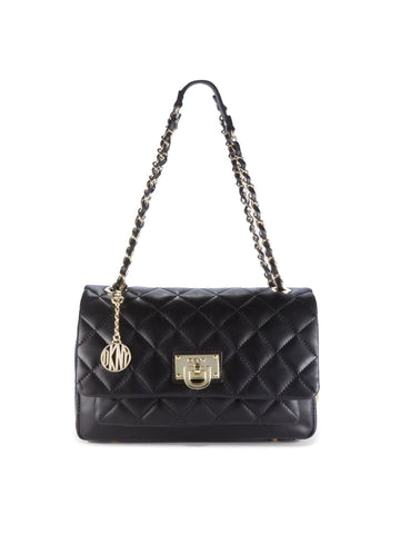 Quilted Leather Chain Shoulder Bag