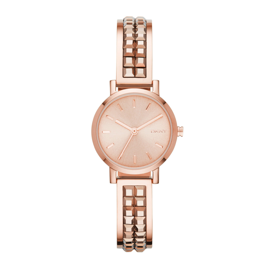 Soho Rose Gold-Tone Bracelet Watch